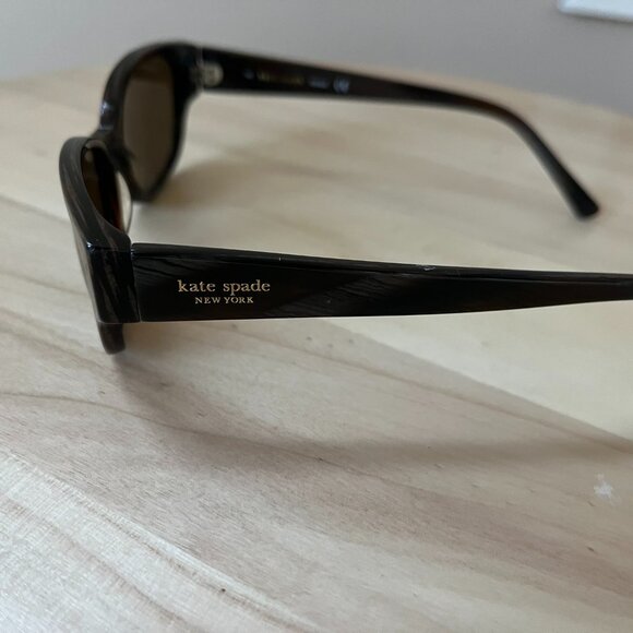 Kate Spade Polarized Women's Halle Brown Sunglasses - Picture 2 of 9